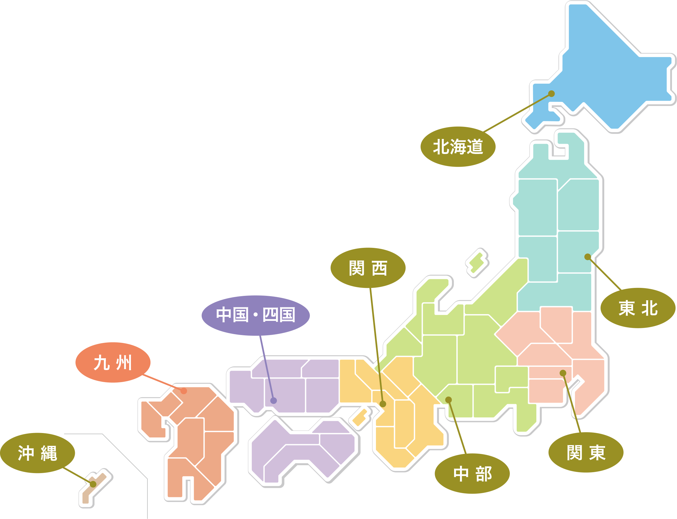 日本地図