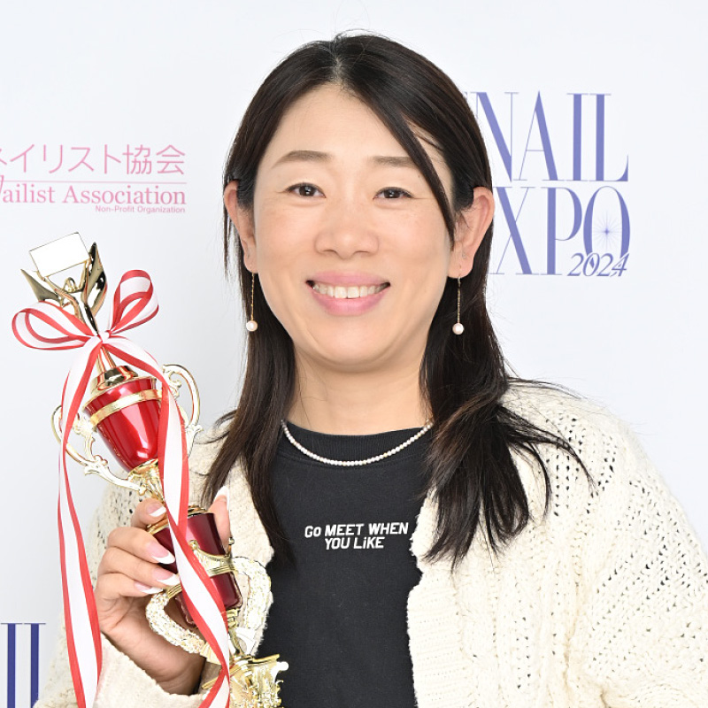 ジュニア・スチューデント部門　ネイルケア [JS1] 3位