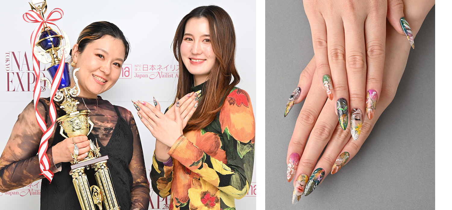 フリー部門　サロンスタイルジェルネイルアート [F1] チャンピオン