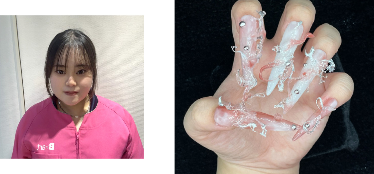 ネイティフルコンテスト ネイルコーディネート部門 優秀作品賞