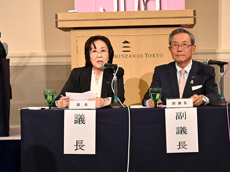 議長:北村智恵 副議長:荻野眞